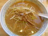 「ネギみそラーメン　「550円」」@ぎょうざの満洲 せんげん台駅店の写真