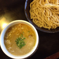 「鶏白湯つけめん＋大盛（750円＋100円）」@麺堂 稲葉の写真