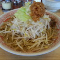 【特濃ふじ醤麺(中盛・300g)750円】→600円