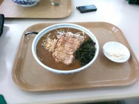 「新国際カレーラーメン」@ラビットの写真