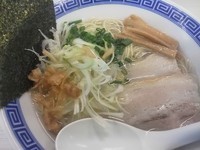 「鶏骨と帆立の芳酵塩そば」@麺絆景勝軒 伊勢崎日乃出町店の写真