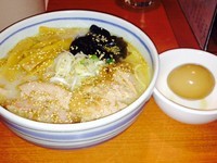 「塩らーめん¥750＋味付玉子¥100」@らーめん ふくのや 桶川店の写真