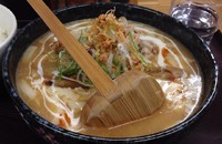 「冬のチーズ味噌ラーメン(限定)＋ライス(800円＋150円)」@麺処福吉ATSUSHIの写真