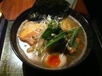 「鯛塩ラーメン(大盛り)」@麺匠 竹虎 新宿店の写真