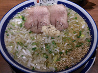 「仙台牛タンねぎ塩ラーメン」@仙台牛タンねぎ塩ラーメン 㐂蔵の写真