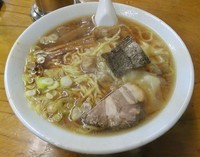 「ワンタンメン\800」@来集軒の写真