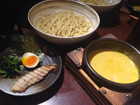 「カレーつけ麺 大盛」@しゅういち 恵比寿店の写真