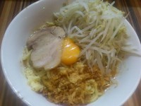 「まぜそば ￥600」@狼煙屋の写真