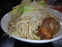 「竹二郎(680円)(野菜増し)」@麺酒場かぐやの写真