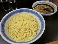 「つけそば（少なめ）800円」@中華そば べんてんの写真