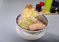 「塩にぼ麺700円」@鶏とふじの写真
