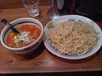 「勝浦タンタンつけそば、大盛り」@大勝軒next 渋谷店の写真