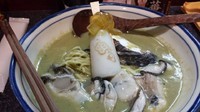 「限定　三牡蠣（さんがっき）　1200円」@烈志笑魚油 麺香房 三くの写真