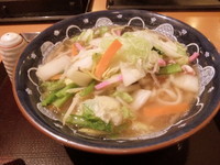 「民芸ちゃんぽんうどん　871円」@味の民芸 世田谷砧店の写真