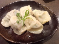 「ゆで餃子280円」@博多らーめん○楽の写真
