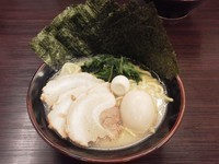 「スペシャル　塩（麺固め）」@横浜家系ラーメン 大黒家の写真