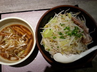 「【温野菜つけ麺(中盛・300g)700円】→600円」@麺処 湊生の写真