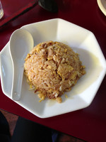 「半チャーハン」@柏龍の写真