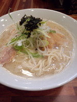 「らーめん銀だら搾り780円」@鮮魚らーめん 五ノ神水産の写真