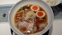 「スペシャルラーメンあっさり+ごはん」@らーめんと甘味処 九月堂の写真