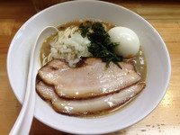 「特濃煮干そば （黒） （千葉産ウルメVer.） 760円」@煮干中華ソバ イチカワの写真