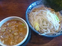 「【期間限定】牛すじぶっかけ（つけ麺に変更） ￥800」@中華そば 旋の写真