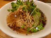 「醤油ＳＯＢＡスパムセット」@麺屋 Hulu-luの写真