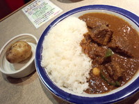 「ビーフカレー（辛さ1倍）880円」@カリーライス専門店 エチオピア 本店の写真