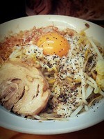 「MAZEそば 700円」@麺屋 ガテン なんば心斎橋 総本店の写真