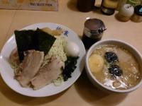 「スペシャル味噌つけめん・中盛」@手打ちつけ麺 欣家の写真