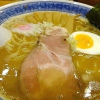 「らーめん　700円」@つけ麺 石ばしの写真