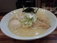 「味玉らーめん銀だら搾り\880」@鮮魚らーめん 五ノ神水産の写真