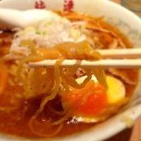 「味噌ラーメン＋味玉」@さっぽろ 純連 恵比寿店の写真