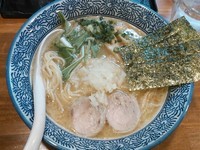 「濃厚鶏骨醤油らーめん ￥750」@濃厚鶏白湯らーめん 麺屋一楽の写真