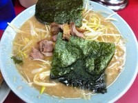 「ネギラーメン【太麺】」@ラーメンショップ 牛久結束店の写真