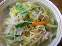 「タンメン」@なんごく飯苑の写真