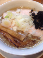 「肉増し背脂中華そば+大盛り」@麺屋 鶴若の写真