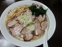 「チャーシュー塩ラーメン(中盛・2玉)1,000円」@麺匠やまちャんの写真