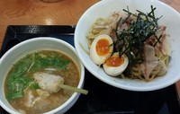 「濃厚鶏つけ麺780円+大盛無料」@鶏そば 七星の写真