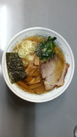 「ラーメン700円と小餃子400円」@七面の写真