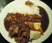 「カレーライス　８５０円」@地雷也の写真
