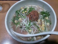 「鶏SOBA味噌　800円」@らーめん 銀杏 亀有店の写真