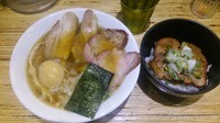 「特製醤油煮干しそば」@NOODLE STOCK 鶴おかの写真