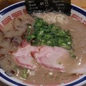 ラーメン（かた）、明太子ごはん