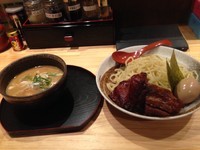 「特製カシューナッツつけ麺    1000円」@中華蕎麦 つけ麺 五味五香の写真