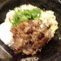 牛肉温玉ぶっかけ（小・冷）400円