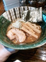 「ラーメン(650円)＋大盛(100円)」@麺や 璃宮 亀戸店の写真
