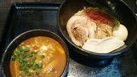「辛つけそば830円＋鶏チャーシュー」@麺匠 我家の写真