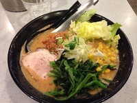 「超濃厚みそ＋ほうれん草」@麺処 かっすい55の写真