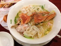 「渡蟹の上湯刀削麺（期間限定）」@バーミヤン 東新小岩店の写真